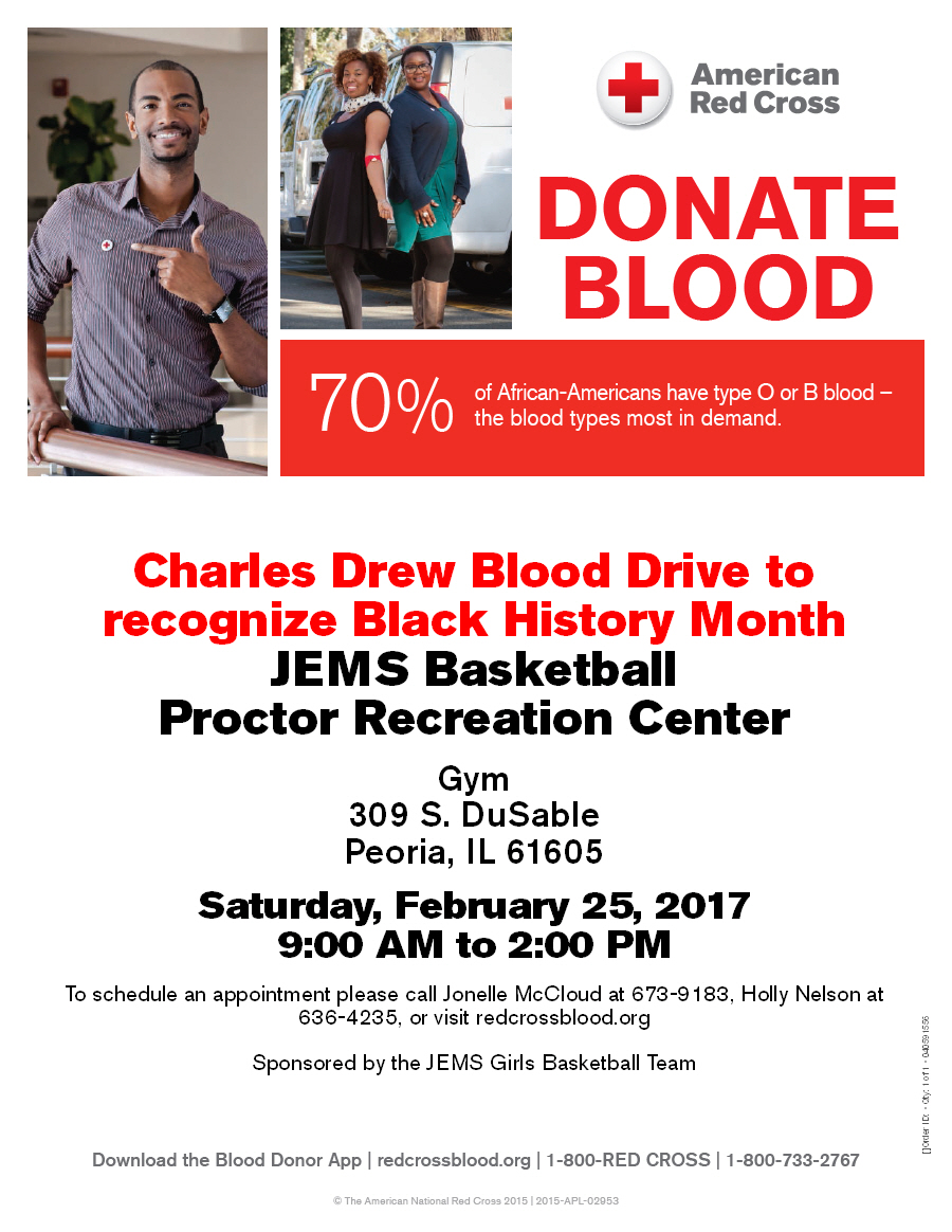 Jems poster for Blood Drive